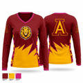 Lions 90188561 Women's Long Sleeve V-neck Shirt - 1