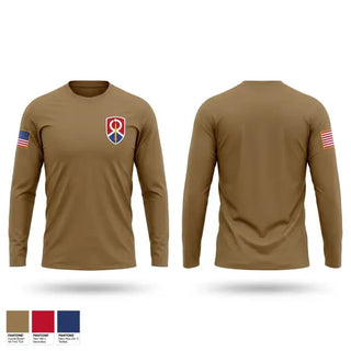 Long Sleeve Performance Shirt, 1013th QM CO, Army, Teamtime, Team time, sublimation, custom sports apparel, team uniforms, spirit wear, spiritwear, sports uniforms, custom shirts, team store, custom team store, fundraiser sports, apparel fundraiser