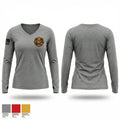 Altus Rural Fire Department 9875548 Women's Long Sleeve V-neck Shirt - 1