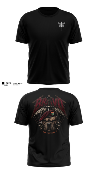 Old School Cotton Feel Shirt, B. CO, 112th SIG BN, Army, Teamtime, Team time, sublimation, custom sports apparel, team uniforms, spirit wear, spiritwear, sports uniforms, custom shirts, team store, custom team store, fundraiser sports, apparel fundraiser