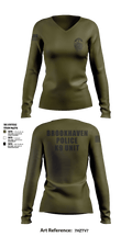 Brookhaven K9 Unit 85108854 Women's Long Sleeve V-neck Shirt - 1