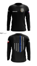 El Paso Community College Law Enforcement Training Academy Class 105 Long Sleeve Performance Shirt - 6
