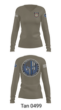 Policía Municipal de Carolina 96327149 Women's Long Sleeve V-neck Shirt - 73