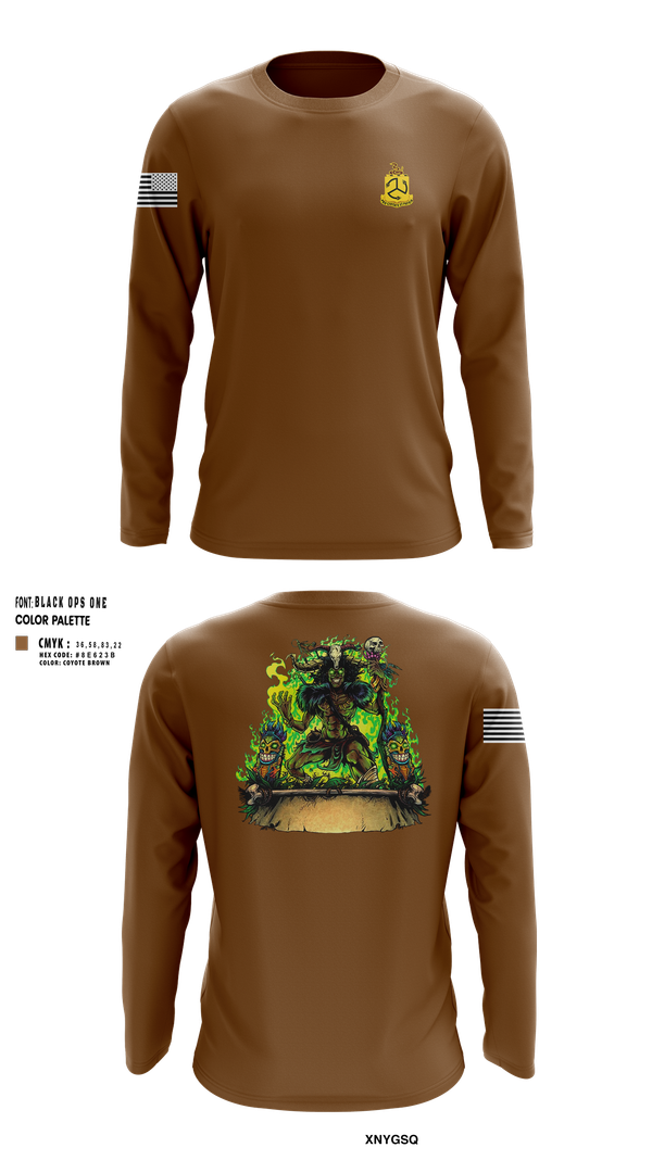 Long Sleeve Performance Shirt, TF Bataan, National Guard, Teamtime, Team time, sublimation, custom sports apparel, team uniforms, spirit wear, spiritwear, sports uniforms, custom shirts, team store, custom team store, fundraiser sports, apparel fundraiser