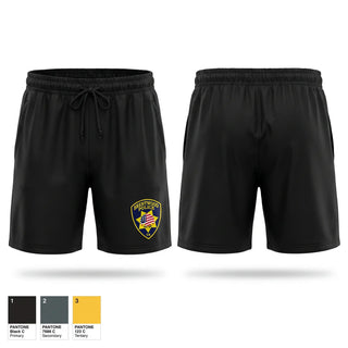 Athletic Shorts With Pockets, Brentwood Police Investigations, Police, Teamtime, Team time, sublimation, custom sports apparel, team uniforms, spirit wear, spiritwear, sports uniforms, custom shirts, team store, custom team store, fundraiser sports, apparel fundraiser