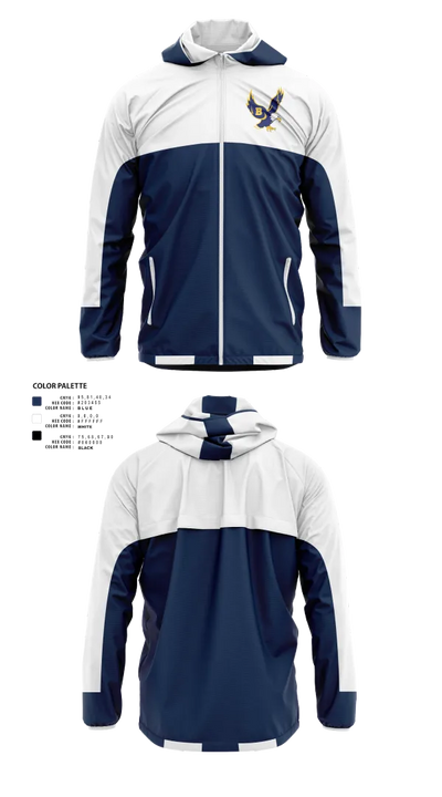 Barrington High School Gymnastics 6144044 Windbreaker - 21