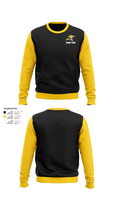 Waupun Middle School Dance Team 81884290 Crew Neck Sweatshirt - 21