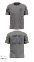 Greenwich Fire Local 1042 Old School Cotton Feel Shirt - 6