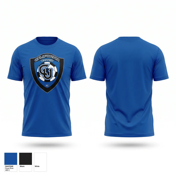Short Sleeve Performance Shirt, California United, Men's Soccer, Teamtime, Team time, sublimation, custom sports apparel, team uniforms, spirit wear, spiritwear, sports uniforms, custom shirts, team store, custom team store, fundraiser sports, apparel fundraiser