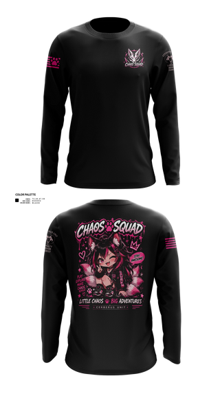 Long Sleeve Performance Shirt, C.s.nine tails, E-Sports, Teamtime, Team time, sublimation, custom sports apparel, team uniforms, spirit wear, spiritwear, sports uniforms, custom shirts, team store, custom team store, fundraiser sports, apparel fundraiser
