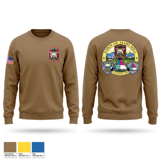 Crew Neck Sweatshirt, Mars Hill, Fire Department, Teamtime, Team time, sublimation, custom sports apparel, team uniforms, spirit wear, spiritwear, sports uniforms, custom shirts, team store, custom team store, fundraiser sports, apparel fundraiser
