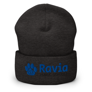 Ravia Middle School Basketball Cuffed Beanie | Yupoong 1501KC