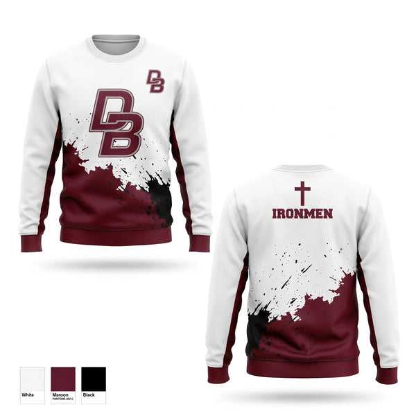 Crew Neck Sweatshirt, Don Bosco Wrestling 26-27, Wrestling, Teamtime, Team time, sublimation, custom sports apparel, team uniforms, spirit wear, spiritwear, sports uniforms, custom shirts, team store, custom team store, fundraiser sports, apparel fundraiser