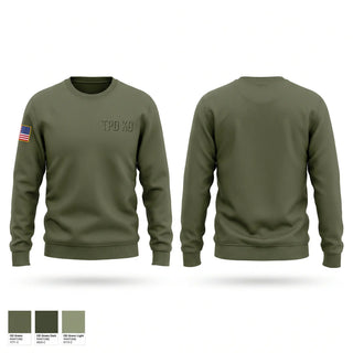 Crew Neck Sweatshirt, TPD K9, Police, Teamtime, Team time, sublimation, custom sports apparel, team uniforms, spirit wear, spiritwear, sports uniforms, custom shirts, team store, custom team store, fundraiser sports, apparel fundraiser