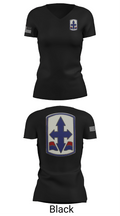 1/487th FA BN 47256673 Women's Short Sleeve V-neck Shirt - 24
