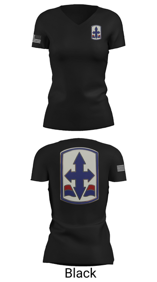 Womens Short Sleeve Vneck Shirt, 1/487th FA BN, Army, Teamtime, Team time, sublimation, custom sports apparel, team uniforms, spirit wear, spiritwear, sports uniforms, custom shirts, team store, custom team store, fundraiser sports, apparel fundraiser