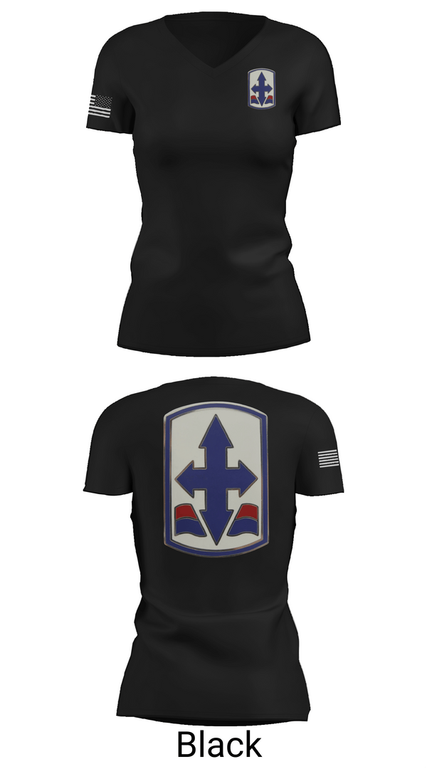 Womens Short Sleeve Vneck Shirt, 1/487th FA BN, Army, Teamtime, Team time, sublimation, custom sports apparel, team uniforms, spirit wear, spiritwear, sports uniforms, custom shirts, team store, custom team store, fundraiser sports, apparel fundraiser
