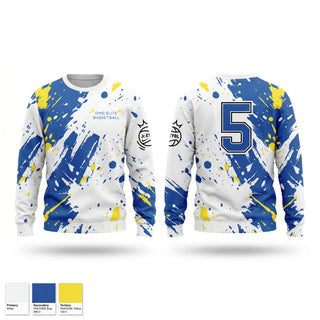 Crew Neck Sweatshirt, OMG ELITE, Men's Basketball, Teamtime, Team time, sublimation, custom sports apparel, team uniforms, spirit wear, spiritwear, sports uniforms, custom shirts, team store, custom team store, fundraiser sports, apparel fundraiser