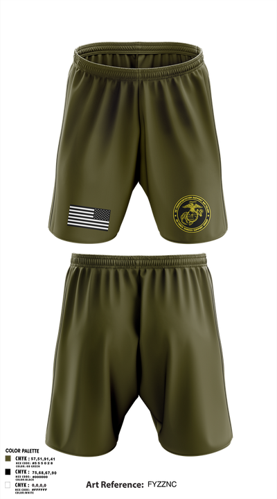 3rd TSB 79006876 Athletic Shorts With Pockets - 1