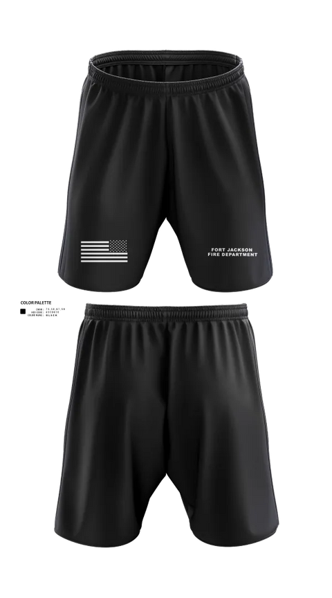 Athletic Shorts With Pockets, Fort Jackson Fire Department, , Teamtime, Team time, sublimation, custom sports apparel, team uniforms, spirit wear, spiritwear, sports uniforms, custom shirts, team store, custom team store, fundraiser sports, apparel fundraiser