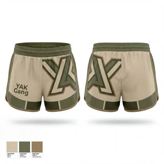 Womens Shorts, Y.A.K Gang, , Teamtime, Team time, sublimation, custom sports apparel, team uniforms, spirit wear, spiritwear, sports uniforms, custom shirts, team store, custom team store, fundraiser sports, apparel fundraiser