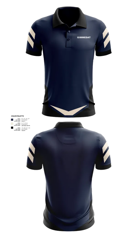 Short Sleeve Performance Polo, GIMMEDAT, Men's Basketball, Teamtime, Team time, sublimation, custom sports apparel, team uniforms, spirit wear, spiritwear, sports uniforms, custom shirts, team store, custom team store, fundraiser sports, apparel fundraiser