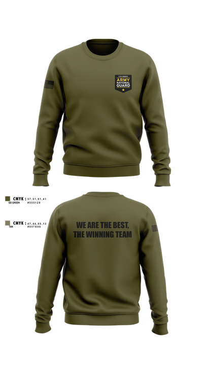 Recruiting and Retention Battalion 16496616 Crew Neck Sweatshirt - 1