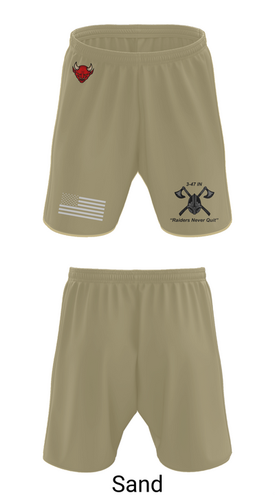 D Co 3-47 75831418 Athletic Shorts With Pockets - 89