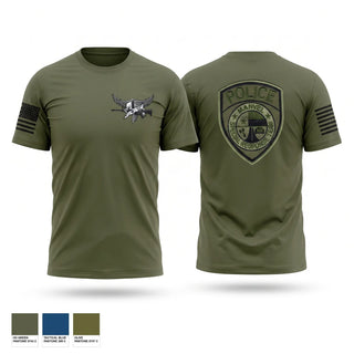 Old School Cotton Feel Shirt, Manvel SRT, Police, Teamtime, Team time, sublimation, custom sports apparel, team uniforms, spirit wear, spiritwear, sports uniforms, custom shirts, team store, custom team store, fundraiser sports, apparel fundraiser
