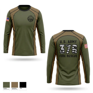 Long Sleeve Performance Shirt, 376, Army, Teamtime, Team time, sublimation, custom sports apparel, team uniforms, spirit wear, spiritwear, sports uniforms, custom shirts, team store, custom team store, fundraiser sports, apparel fundraiser