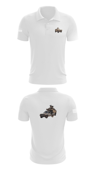 Short Sleeve Performance Polo, 2-124th Infantry Regiment, Army, Teamtime, Team time, sublimation, custom sports apparel, team uniforms, spirit wear, spiritwear, sports uniforms, custom shirts, team store, custom team store, fundraiser sports, apparel fundraiser