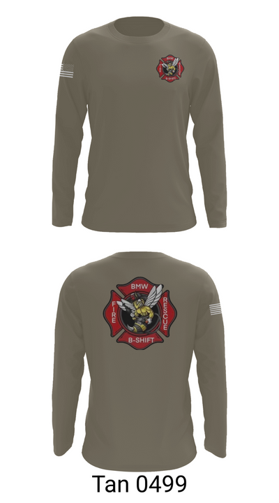 B-Shift 61265399 Long Sleeve Performance Shirt 66