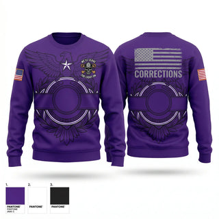 Crew Neck Sweatshirt, Rosebud detention center, Police, Teamtime, Team time, sublimation, custom sports apparel, team uniforms, spirit wear, spiritwear, sports uniforms, custom shirts, team store, custom team store, fundraiser sports, apparel fundraiser