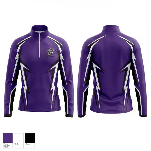 Quarter Zip Jacket, Panthers, , Teamtime, Team time, sublimation, custom sports apparel, team uniforms, spirit wear, spiritwear, sports uniforms, custom shirts, team store, custom team store, fundraiser sports, apparel fundraiser