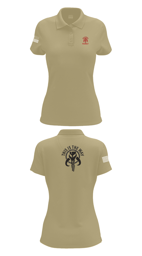 Womens Short Sleeve Performance Polo, C Co Pharmacy, , Teamtime, Team time, sublimation, custom sports apparel, team uniforms, spirit wear, spiritwear, sports uniforms, custom shirts, team store, custom team store, fundraiser sports, apparel fundraiser