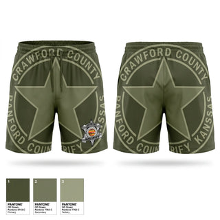 Athletic Shorts With Pockets, Crawford county detective, Police, Teamtime, Team time, sublimation, custom sports apparel, team uniforms, spirit wear, spiritwear, sports uniforms, custom shirts, team store, custom team store, fundraiser sports, apparel fundraiser