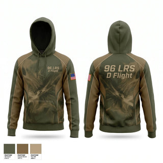 Hoodie, 96 LRS D Flight96 LRS D Flight, Air Force, Teamtime, Team time, sublimation, custom sports apparel, team uniforms, spirit wear, spiritwear, sports uniforms, custom shirts, team store, custom team store, fundraiser sports, apparel fundraiser