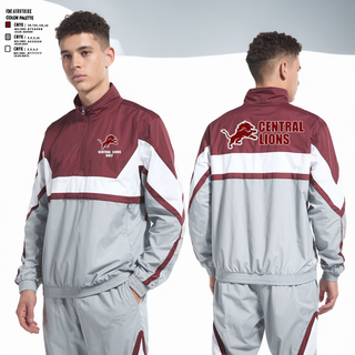 Windbreaker, Central  Lions, Golf, Teamtime, Team time, sublimation, custom sports apparel, team uniforms, spirit wear, spiritwear, sports uniforms, custom shirts, team store, custom team store, fundraiser sports, apparel fundraiser