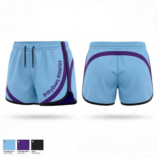 Womens Shorts, GrittyDawg Athletics, , Teamtime, Team time, sublimation, custom sports apparel, team uniforms, spirit wear, spiritwear, sports uniforms, custom shirts, team store, custom team store, fundraiser sports, apparel fundraiser