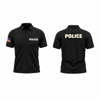 Short Sleeve Performance Polo, POLICE, Police, Teamtime, Team time, sublimation, custom sports apparel, team uniforms, spirit wear, spiritwear, sports uniforms, custom shirts, team store, custom team store, fundraiser sports, apparel fundraiser