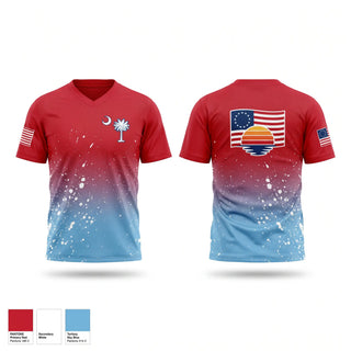 Football Jersey, VFW post 10420, , Teamtime, Team time, sublimation, custom sports apparel, team uniforms, spirit wear, spiritwear, sports uniforms, custom shirts, team store, custom team store, fundraiser sports, apparel fundraiser