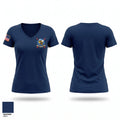 Hornet Division Women's Short Sleeve V-neck Shirt - 1