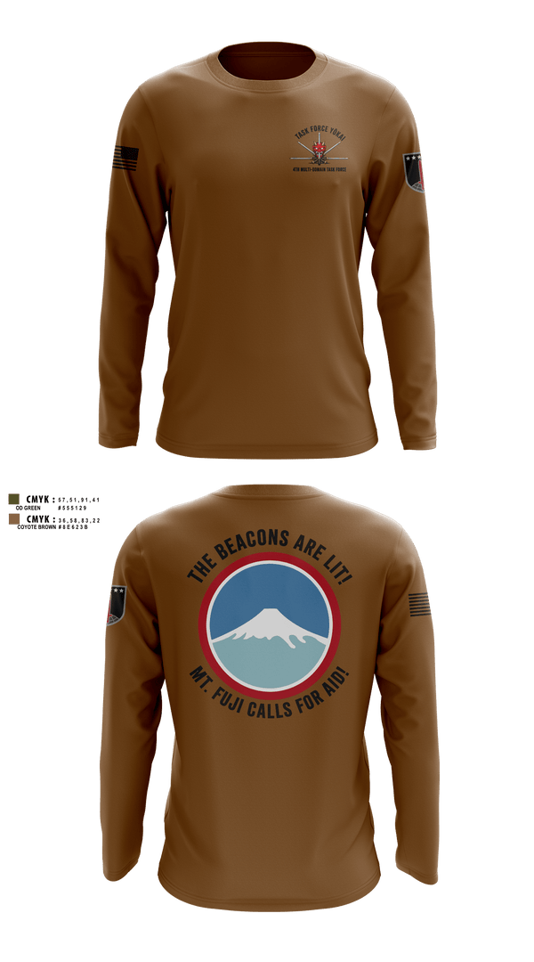 Long Sleeve Performance Shirt, 4MDTF, Army, Teamtime, Team time, sublimation, custom sports apparel, team uniforms, spirit wear, spiritwear, sports uniforms, custom shirts, team store, custom team store, fundraiser sports, apparel fundraiser