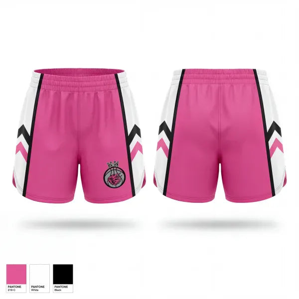Womens Shorts, Heart & Hustle, Men's Basketball, Teamtime, Team time, sublimation, custom sports apparel, team uniforms, spirit wear, spiritwear, sports uniforms, custom shirts, team store, custom team store, fundraiser sports, apparel fundraiser