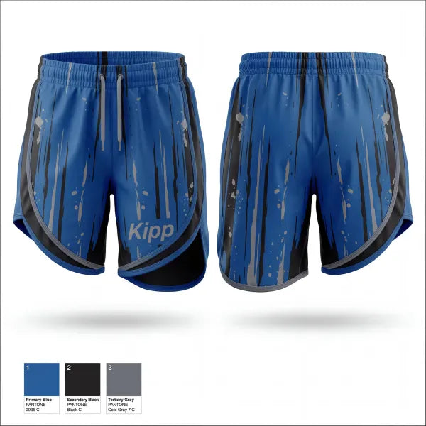 Womens Shorts, Kipp, Track & Field, Teamtime, Team time, sublimation, custom sports apparel, team uniforms, spirit wear, spiritwear, sports uniforms, custom shirts, team store, custom team store, fundraiser sports, apparel fundraiser