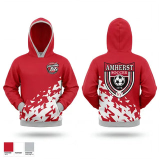 Hoodie, Amherst Lightning, Women's Soccer, Teamtime, Team time, sublimation, custom sports apparel, team uniforms, spirit wear, spiritwear, sports uniforms, custom shirts, team store, custom team store, fundraiser sports, apparel fundraiser