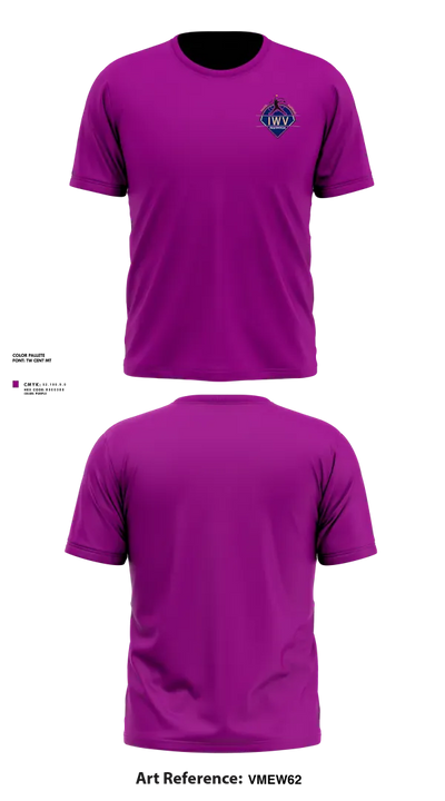 IWV Youth Softball 66650768 Short Sleeve Performance Shirt - 11