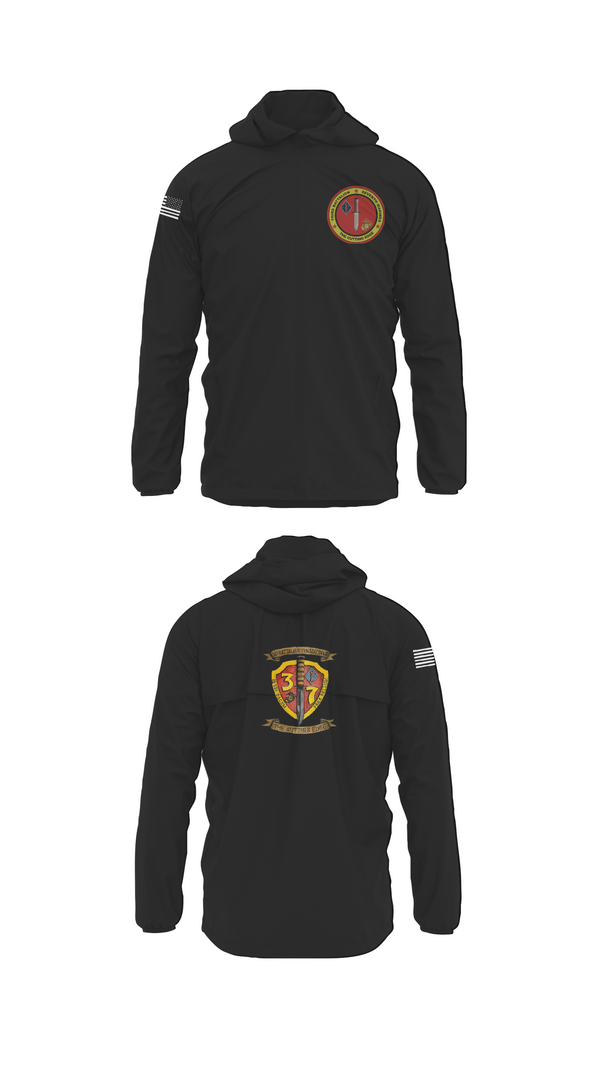 Windbreaker, 3rd Battalion 7th Marines, Marines, Teamtime, Team time, sublimation, custom sports apparel, team uniforms, spirit wear, spiritwear, sports uniforms, custom shirts, team store, custom team store, fundraiser sports, apparel fundraiser