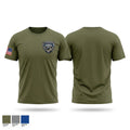 Prince George's County Police Robbery Unit 54388411 Old School Cotton Feel Shirt - 1