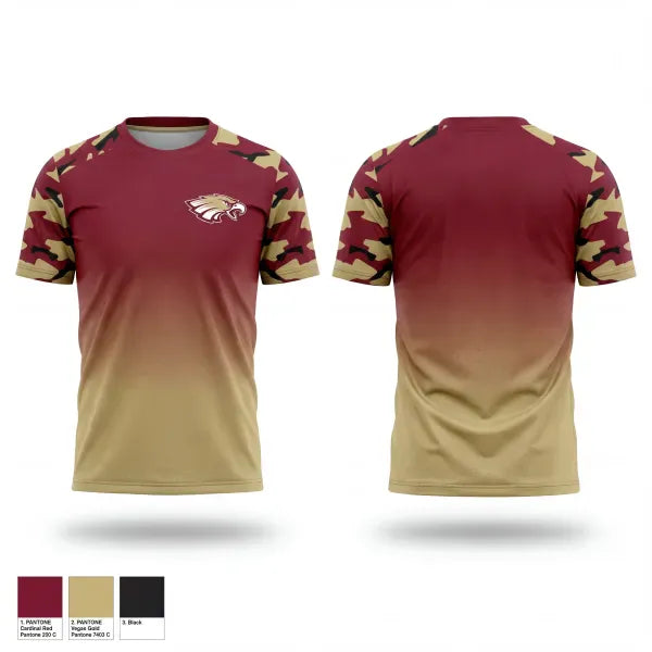 Old School Cotton Feel Shirt, Ensor, Track & Field, Teamtime, Team time, sublimation, custom sports apparel, team uniforms, spirit wear, spiritwear, sports uniforms, custom shirts, team store, custom team store, fundraiser sports, apparel fundraiser
